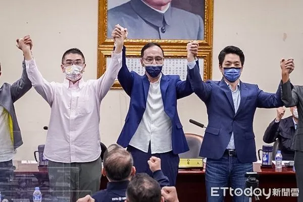 ▲國民黨謝國樑正式參選基隆市長。（圖／記者郭世賢翻攝）