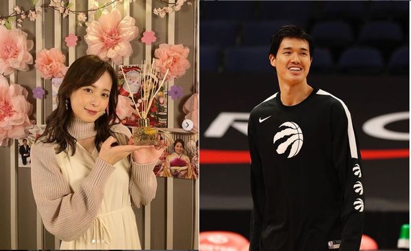 ▲▼日本正妹主播久慈曉子閃嫁NBA暴龍前鋒渡邊雄太             。（圖／翻攝自IG）