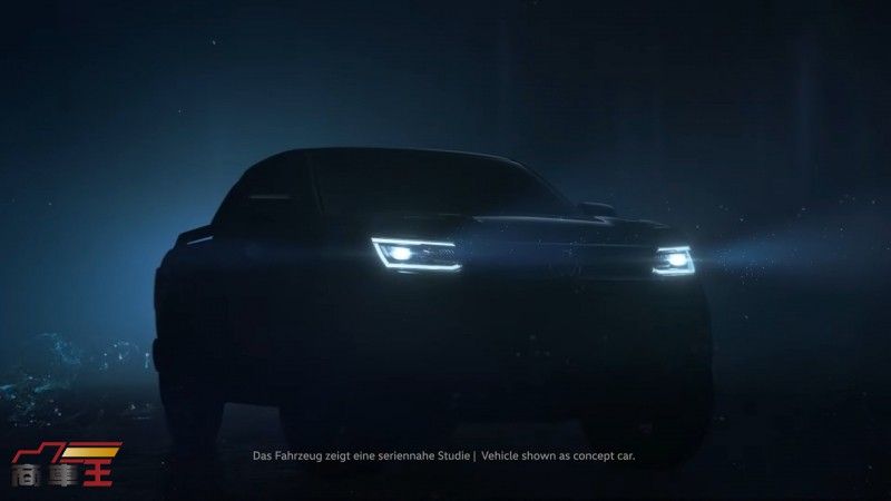具備 IQ.Light Matrix 矩陣式 LED 燈組 全新 Volkswagen Amarok 再度釋出預告