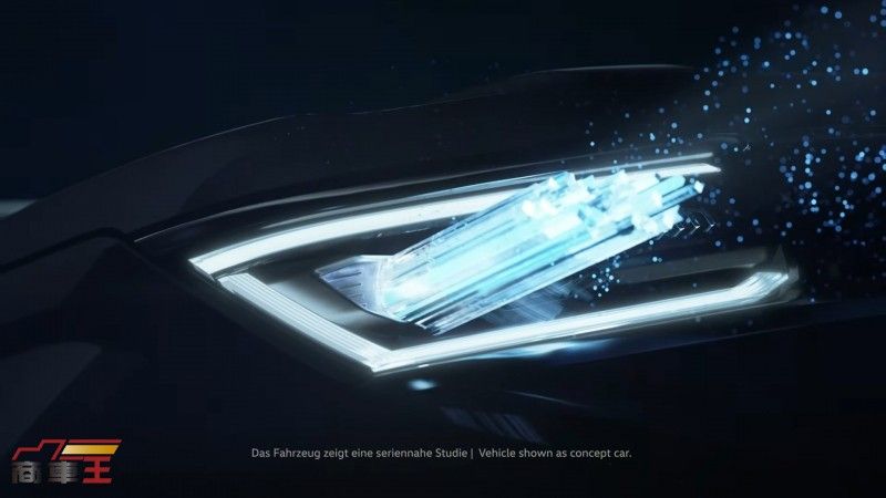 具備 IQ.Light Matrix 矩陣式 LED 燈組 全新 Volkswagen Amarok 再度釋出預告