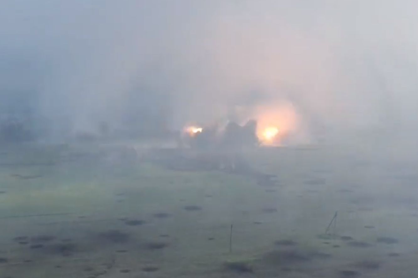 ▲▼ 俄軍被控在烏克蘭使用真空炸彈。（圖／翻攝自Telegram）