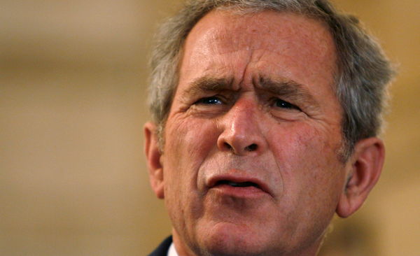 ▲▼美國前總統小布什（George W. Bush）。（圖／路透）