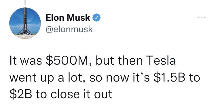 ▲▼馬斯克在推特指稱比爾蓋茲放空特斯拉股票部位至20億美元。（圖／翻攝推特／Elon Musk）