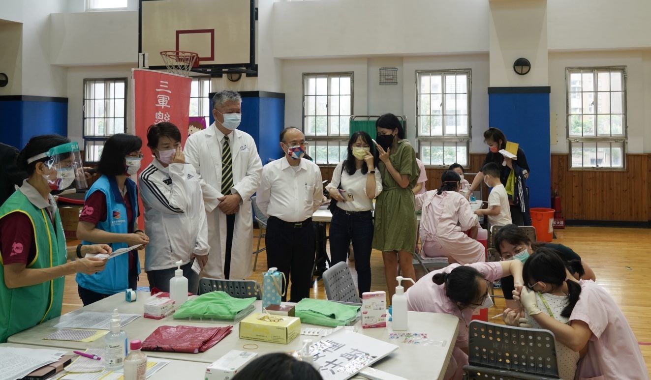 ▲▼台北市5歲以上幼兒疫苗今開打，預計施打9231名。（圖／北市教育局提供）
