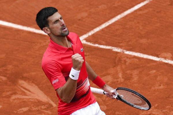 ▲▼ 球王喬科維奇（Novak Djokovic）晉級法網8強            。（圖／達志影像／美聯社）