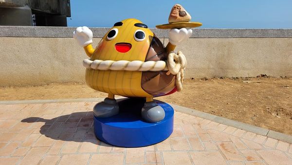 ▲▼   石門吉祥物粽寶          。（圖／記者戴上容翻攝）