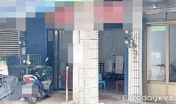 ▲桃園市楊梅區越南籍陳姓男子29日深夜疑因金錢問題與陳姓妻子起爭執，竟以水果刀相互攻擊釀1死1傷悲劇，圖為案發現場。（圖／記者沈繼昌翻攝）