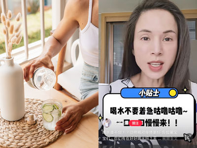 喝水要練習！賈靜雯、李若彤早上一大杯溫水，喝出逆齡美肌