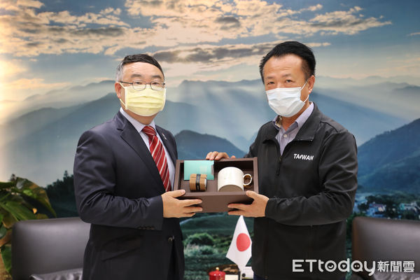 ▲▼日本台灣交流協會高雄事務所所長小野一彥拜會。（圖／嘉義縣政府提供）