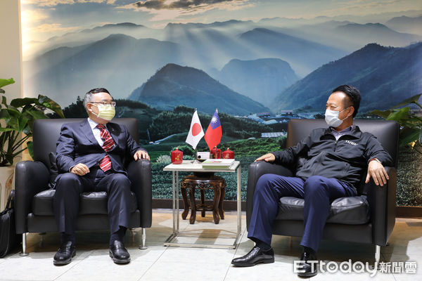 ▲▼日本台灣交流協會高雄事務所所長小野一彥拜會。（圖／嘉義縣政府提供）