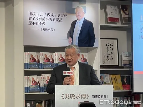 ▲旺宏董事長吳敏求。（圖／記者高兆麟攝）