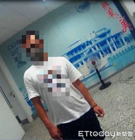 ▲台南市警學甲分局查獲41歲黃姓男子，於車上施用K菸，全案依毒品罪嫌送辦。（圖／記者林悅翻攝，下同）