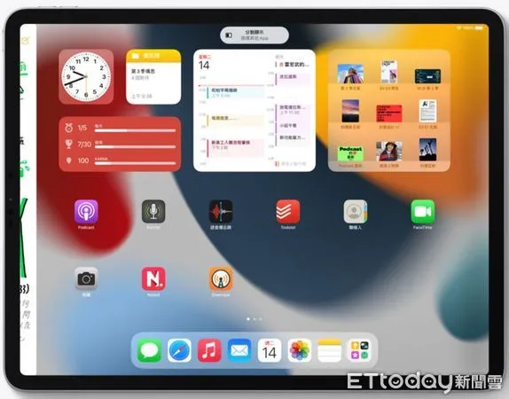 ▲▼ iPadOS 15作業系統   。（圖／翻攝蘋果官網）