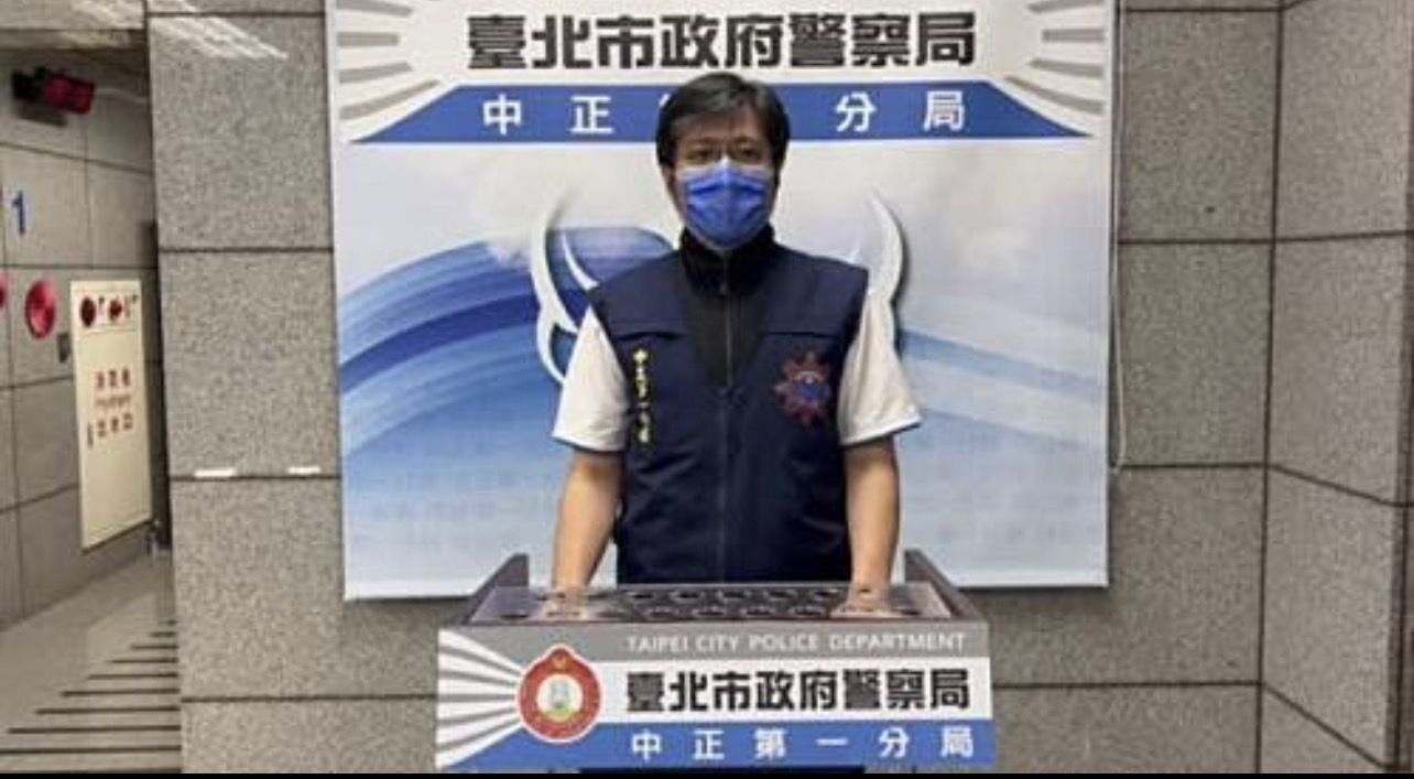 ▲▼中正一分局偵查隊長陳彥錦。（圖／記者邱中岳翻攝）