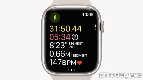 ▲蘋果發表最新軟體watchOS 9。（圖／翻攝自蘋果直播）