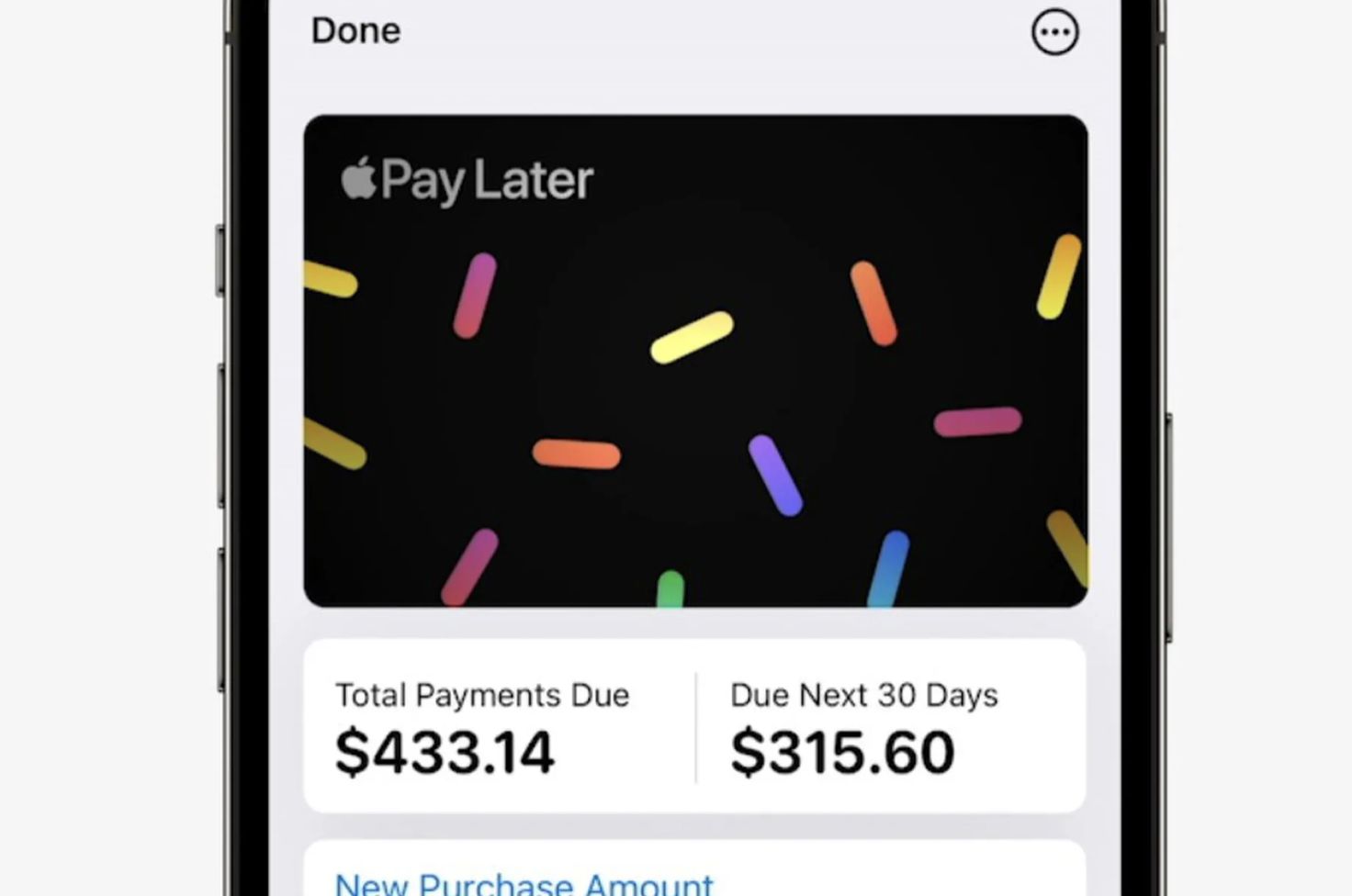 ▲▼確定推出「Apple Pay Later」先買後付的分期服務。（圖／翻攝Apple）