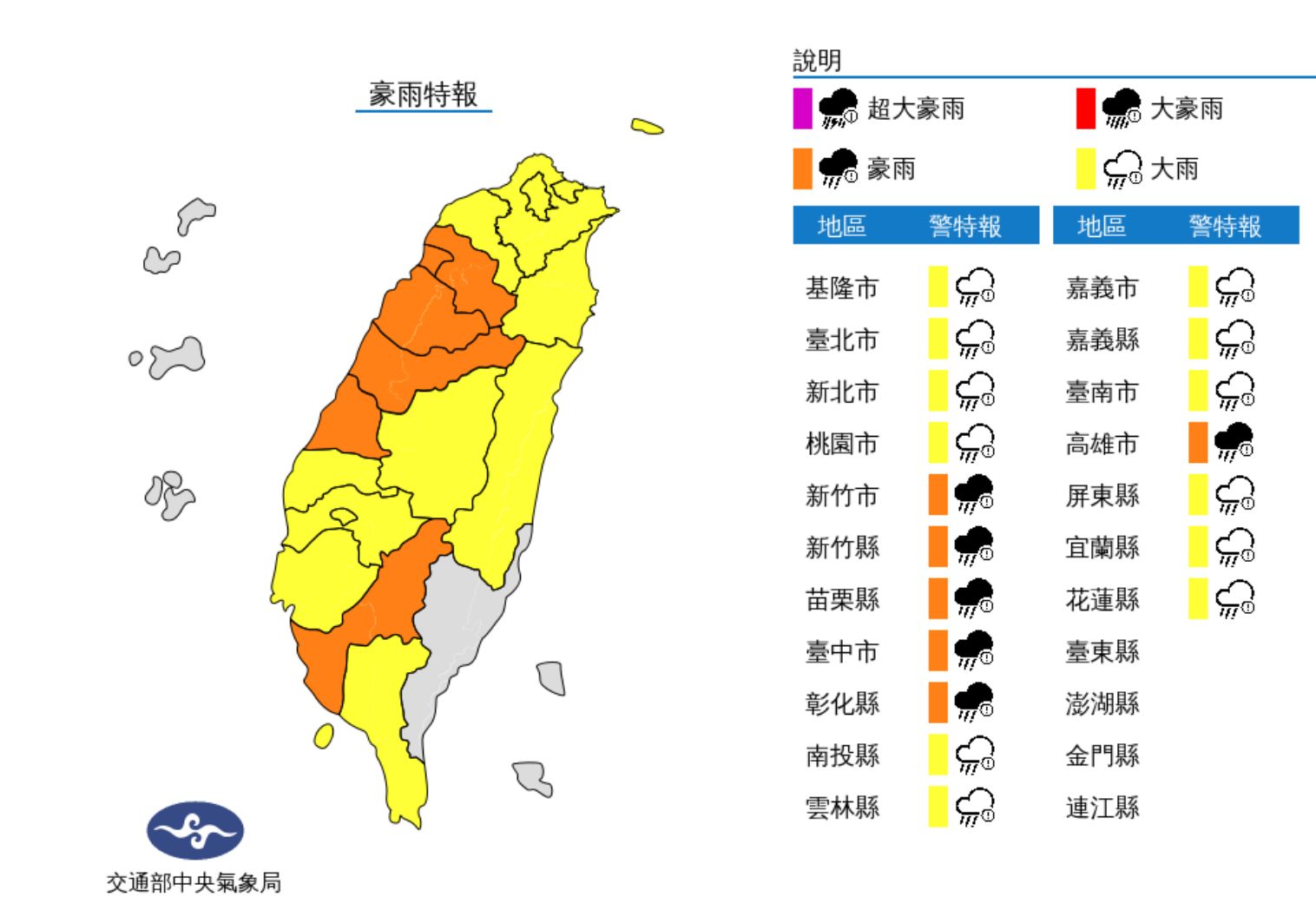 ▲▼。（圖／氣象局）