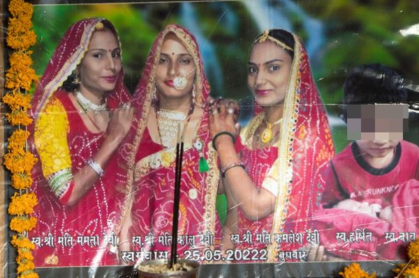 ▲▼印度三姊妹嫁給三兄弟，卻因為嫁狀問題遭受長期凌虐，最終輕生。（圖／翻攝推特）