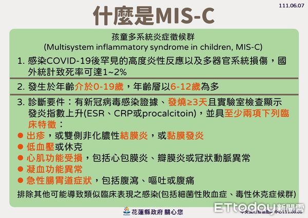 ▲花蓮6月7日新增1427新冠確診，累計確診達41893人。（圖／花蓮縣政府提供，下同）