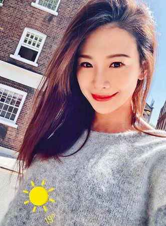 艾莉絲前夫是日本人，婚姻失敗告終，後來她再嫁英國外交官。（翻攝艾莉絲臉書）