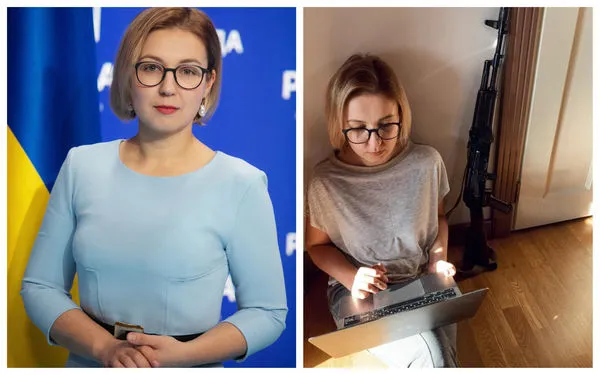 ▲▼烏克蘭國會議員索夫桑（Inna Sovsun）。（圖／取自Facebook／Inna Sovsun）