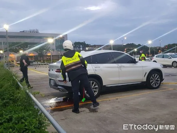 ▲▼夫妻遭棄屍高鐵桃園站附近停車場一車後車廂。（圖／記者楊淑媛攝）