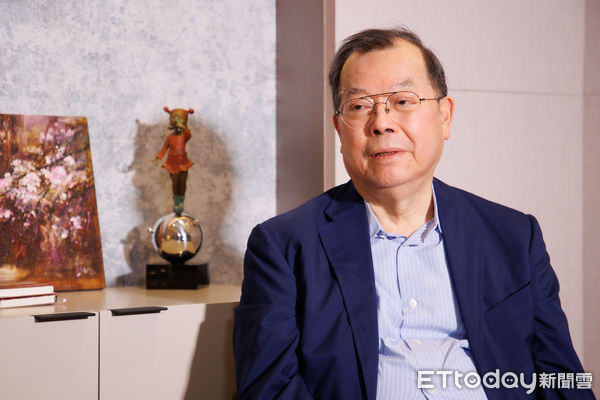 ▲力積電董事長黃崇仁。（圖／記者徐文彬攝）
