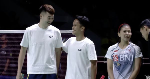 ▲▼   戴資穎、王齊麟驚喜和印尼組隊打3對3          。（圖／翻攝自Badminton Indonesia  YouTube）