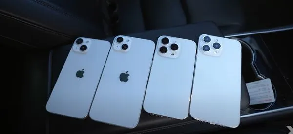 ▲iPhone 14系列四款模型機流出。（圖／取自iUpdate） 