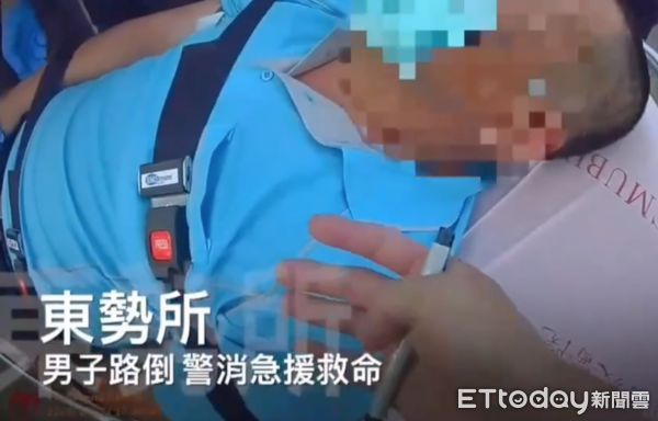 ▲台西警分局於警察節前夕製片「鐵漢柔情」並特被精美禮品邀民眾一同參與活動。（圖／記者蔡佩旻翻攝）