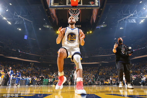 ▲勇士柯瑞、威金斯、格林，塞爾提克坦圖、布朗。（圖／CFP）