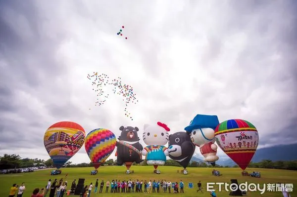 ▲台東縣政府宣布如期舉辦45天的熱氣球嘉年華活動，並安排7場次熱氣球光雕音樂會。（圖／台東縣政府提供，下同）