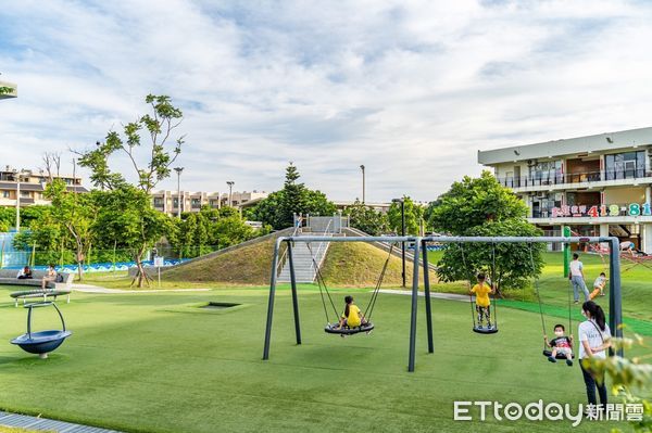 ▲▼台東縣內首座大型兒童遊戲場域「縣立兒童運動公園」動土開工典禮。（圖／台東縣政府提供，下同）