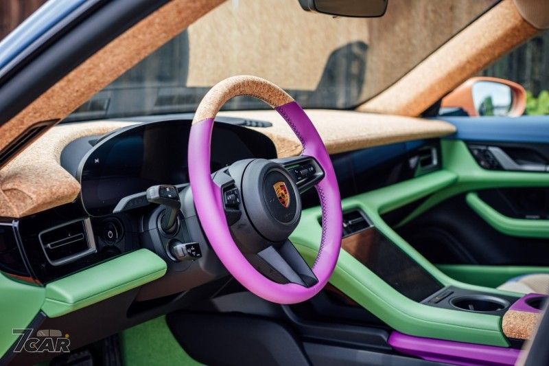 與運動鞋設計師合作打造　Porsche Taycan 4 Cross Turismo 藝術車登場