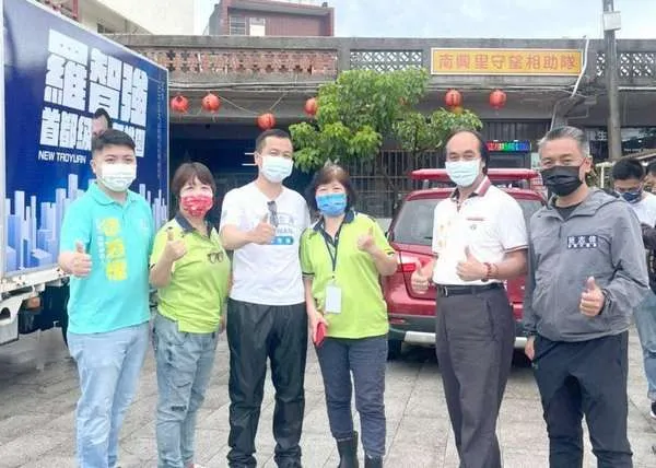▲羅智強「祈福走桃園」，看見台灣民主危機