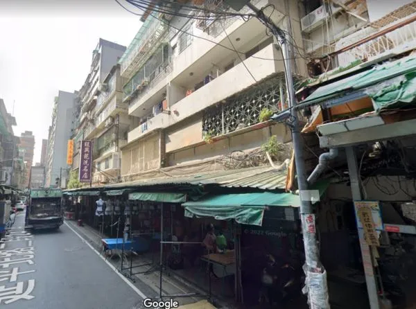 ▲▼北市大同區延平北路2段，一處民宅2樓在17日下午傳出火警。（圖／翻攝Google Map）