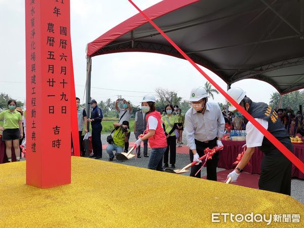 ▲屏東市殺蛇溪水質淨化場19日動工             。（圖／記者陳崑福翻攝，下同）