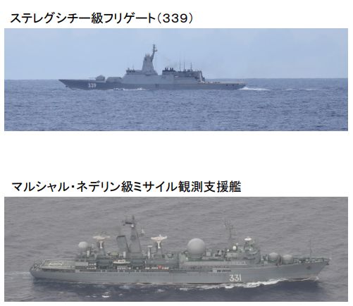 ▲▼俄5艘軍艦穿過沖繩本島與宮古島間海域。（圖／翻攝日本統合幕僚監部）