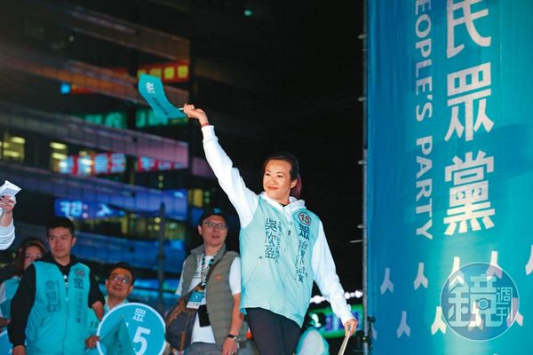 憂心竹市長布局重蹈2020總統大選「郭柯結盟」覆轍，一旦高虹安無法參戰，民眾黨內點名新光大公主吳欣盈也是適合人選。