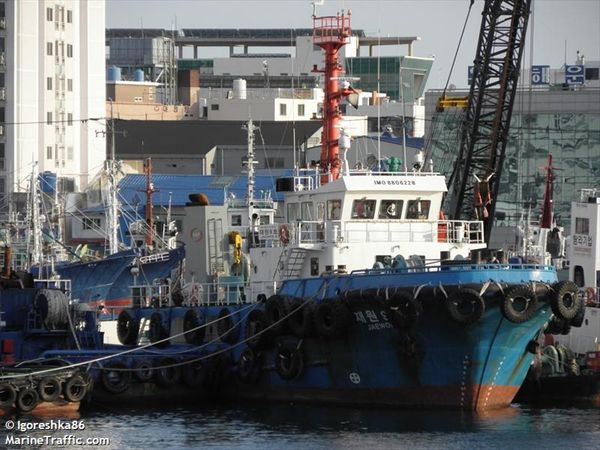 ▲疑為珍寶海鮮舫的韓籍遠洋拖船「Jaewon 9」。（圖／翻攝Marine Traffic）
