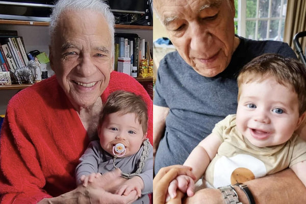 ▲▼阿根廷營養學家科米洛特（Alberto Cormillot）高齡83歲，而他的小兒子僅9個月大。（圖／翻攝自IG／drcormi）
