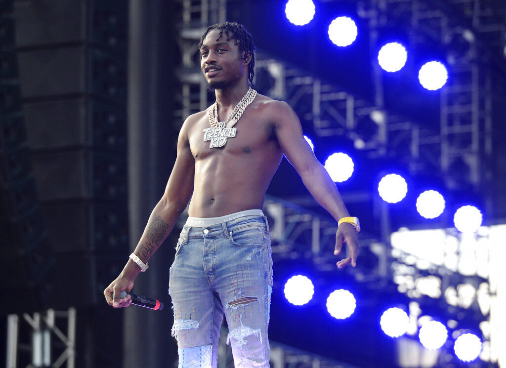 ▲▼美國21歲歌手Lil Tjay於22日凌晨在紐澤西遭槍擊 。（圖／達志影像／美聯社）