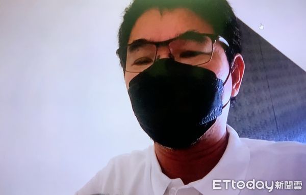 ▲立法委員劉建國今日雖因確診隔離，仍透過視訊召開記者會表達「雲林縣不需要再多一座焚化爐」，強調對焚化爐立場始終如一。（圖／記者蔡佩旻攝）