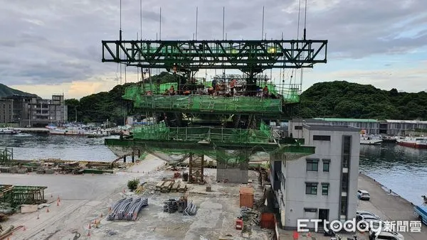 ▲▼宜蘭南方澳大橋重建現況。（圖／記者陳家祥攝）