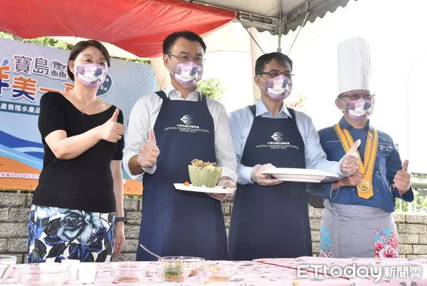 ▲▼因應中國片面暫停我國石斑魚輸入,農委會主委陳吉仲出席「寶島鱻魚 鮮美一夏」記者會,尋求打通國內市場與國際通路,積極行銷台灣優質石斑魚。（圖／記者李毓康攝）