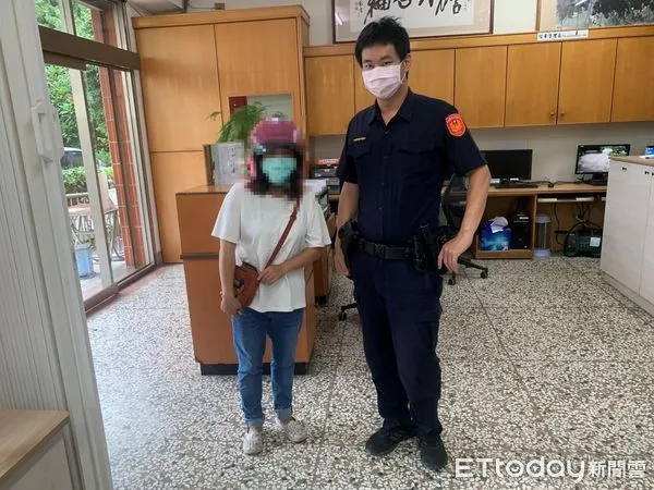 ▲尋找兼職女子顯於臉書遭詐騙提供個資，獲草屯分局警員機警阻止。（圖／記者高堂堯翻攝）