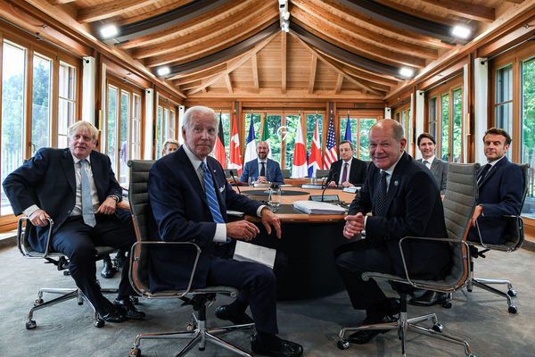 ▲▼多國領袖齊聚德國參加七大工業國集團（G7）峰會。（圖／路透）