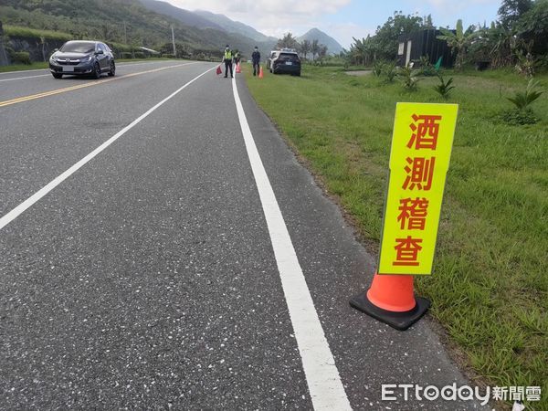 ▲▼花蓮鳳林警方交通大執法，針對酒駕、超速、違規超車等重大違規加強執法取締。（圖／鳳林警分局提供，下同）