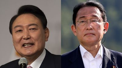 日韓領導人北約峰會「破冰」首會晤 盼改善兩國關係