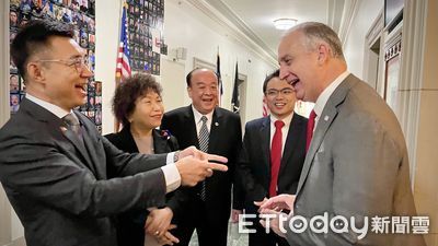 拜會眾議院「國會台灣連線」共同主席 江啟臣:國會外交正式啟動
